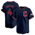Crovyle C.Guardians #4 Brayan Rocchio Player Navy Limited Home Stitched Jerseys