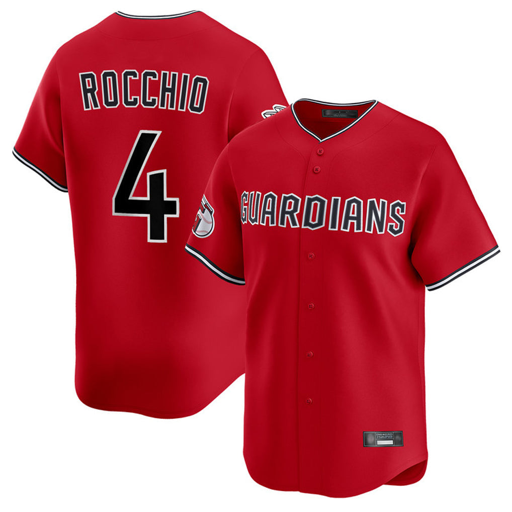 Crovyle C.Guardians #4 Brayan Rocchio Player Red Limited Home Stitched Jerseys