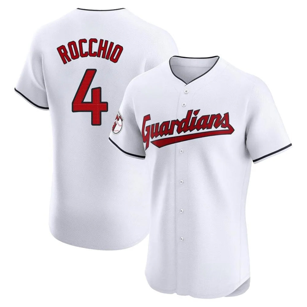 Crovyle C.Guardians #4 Brayan Rocchio Player White Limited Elite Home Stitched Jerseys