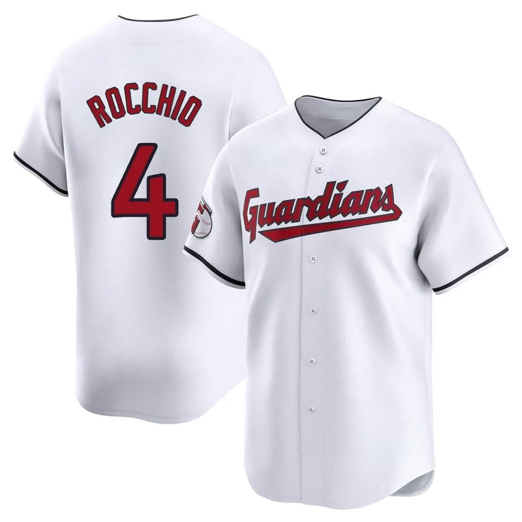 Crovyle C.Guardians #4 Brayan Rocchio Player White Limited Home Stitched Jerseys