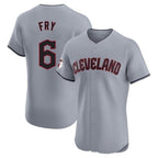 Crovyle C.Guardians #6 David Fry Player Gray Road Limited Elite Home Stitched Jerseys