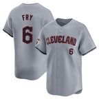 Crovyle C.Guardians #6 David Fry Player Gray Road Limited Home Stitched Jerseys