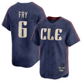 Crovyle C.Guardians #6 David Fry Player Navy City Connect Limited Home Stitched Jerseys