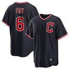 Crovyle C.Guardians #6 David Fry Player Navy Home Game Stitched Jerseys