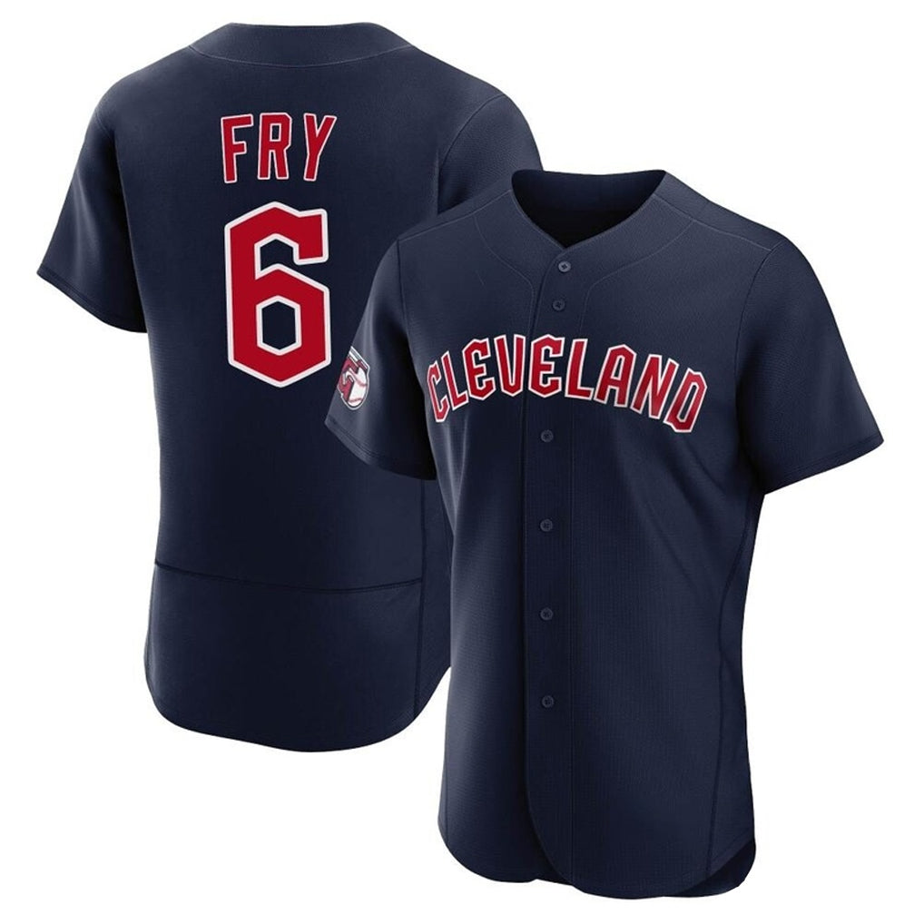 Crovyle C.Guardians #6 David Fry Player Navy Limited Elite Home Stitched Jerseys