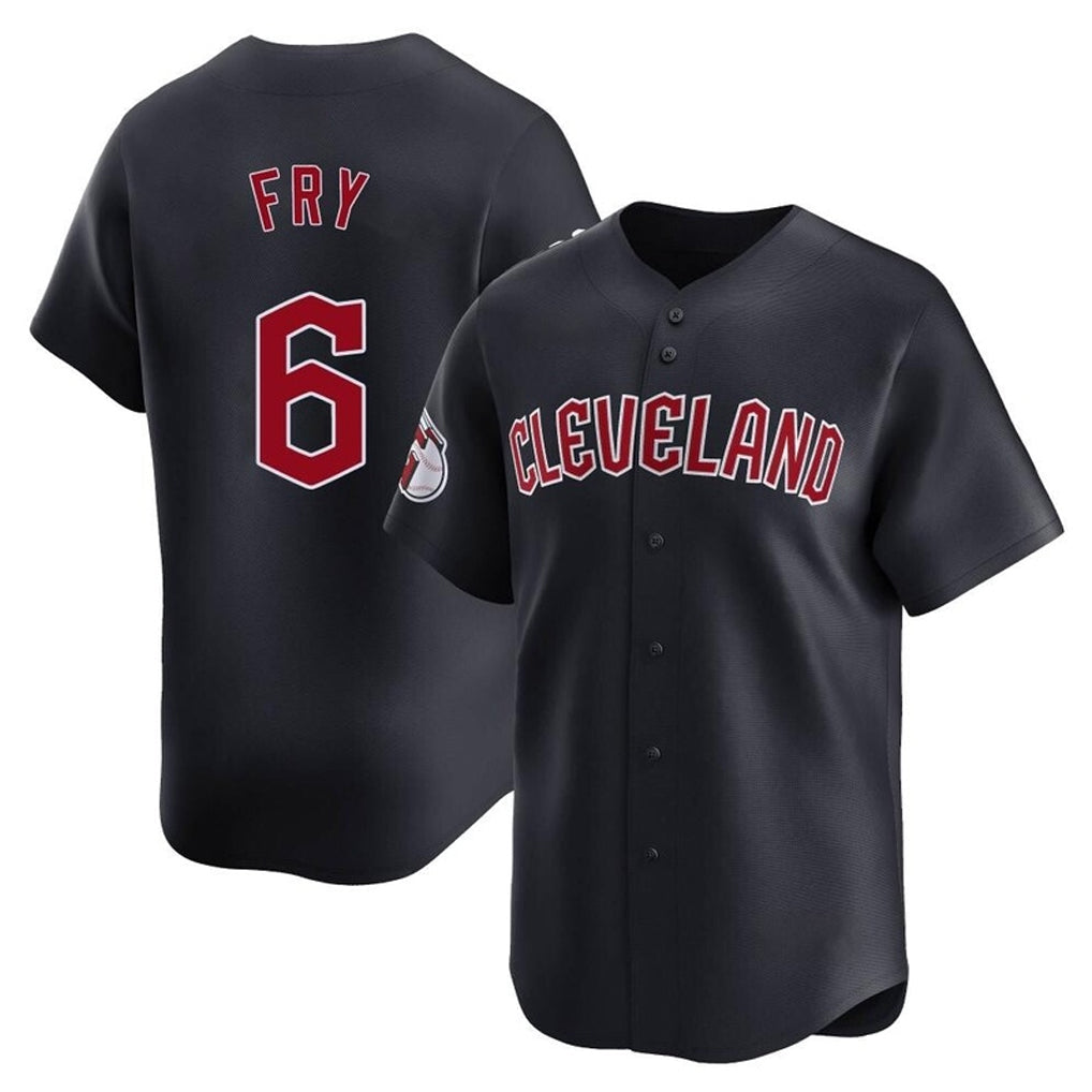 Crovyle C.Guardians #6 David Fry Player Navy Limited Home Game Stitched Jerseys