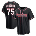 Crovyle C.Guardians #75 Connor Brogdon Player Black Fashion Out Home Game Stitched Jerseys