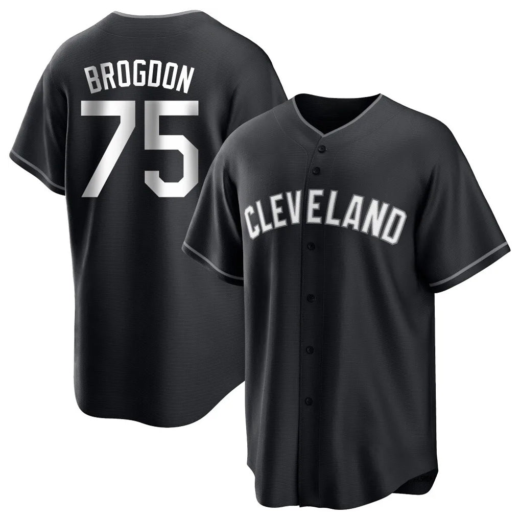 Crovyle C.Guardians #75 Connor Brogdon Player Black Home Game Stitched Jerseys