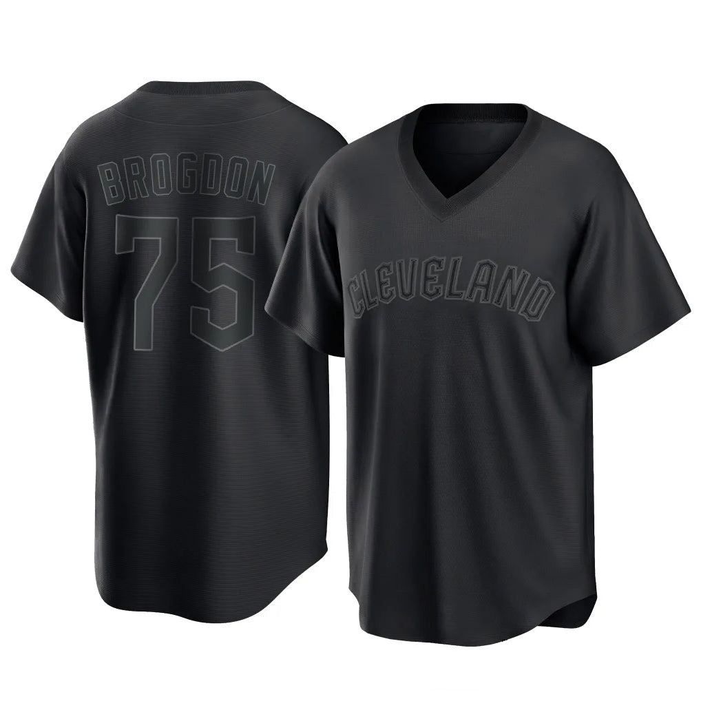 Crovyle C.Guardians #75 Connor Brogdon Player Black T-shirt Home Game Stitched Jerseys