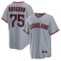 Crovyle C.Guardians #75 Connor Brogdon Player Gray Home Game Stitched Jerseys