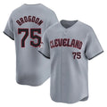 Crovyle C.Guardians #75 Connor Brogdon Player Gray Road Limited Home Stitched Jerseys