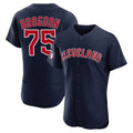 Crovyle C.Guardians #75 Connor Brogdon Player Navy Limited Elite Home Stitched Jerseys