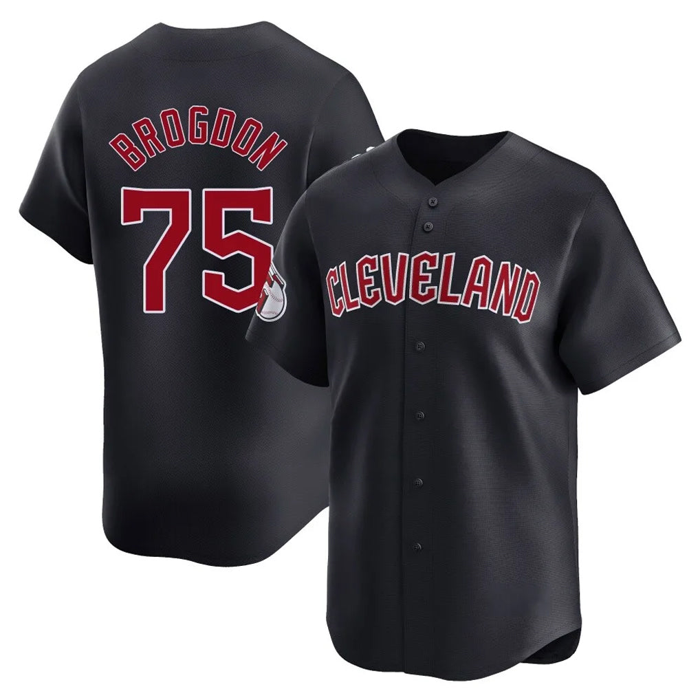 Crovyle C.Guardians #75 Connor Brogdon Player Navy Limited Home Game Stitched Jerseys