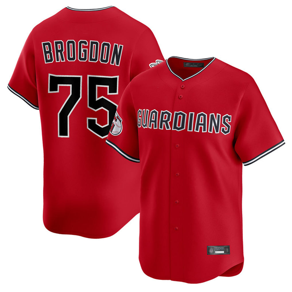 Crovyle C.Guardians #75 Connor Brogdon Player Red Limited Home Stitched Jerseys