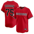 Crovyle C.Guardians #75 Connor Brogdon Player Red Limited Home Stitched Jerseys
