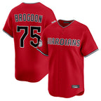 Crovyle C.Guardians #75 Connor Brogdon Player Red Limited Home Stitched Jerseys