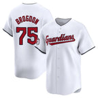 Crovyle C.Guardians #75 Connor Brogdon Player White Limited Home Stitched Jerseys