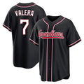 Crovyle C.Guardians #7 George Valera Player Black Fashion Out Home Game Stitched Jerseys