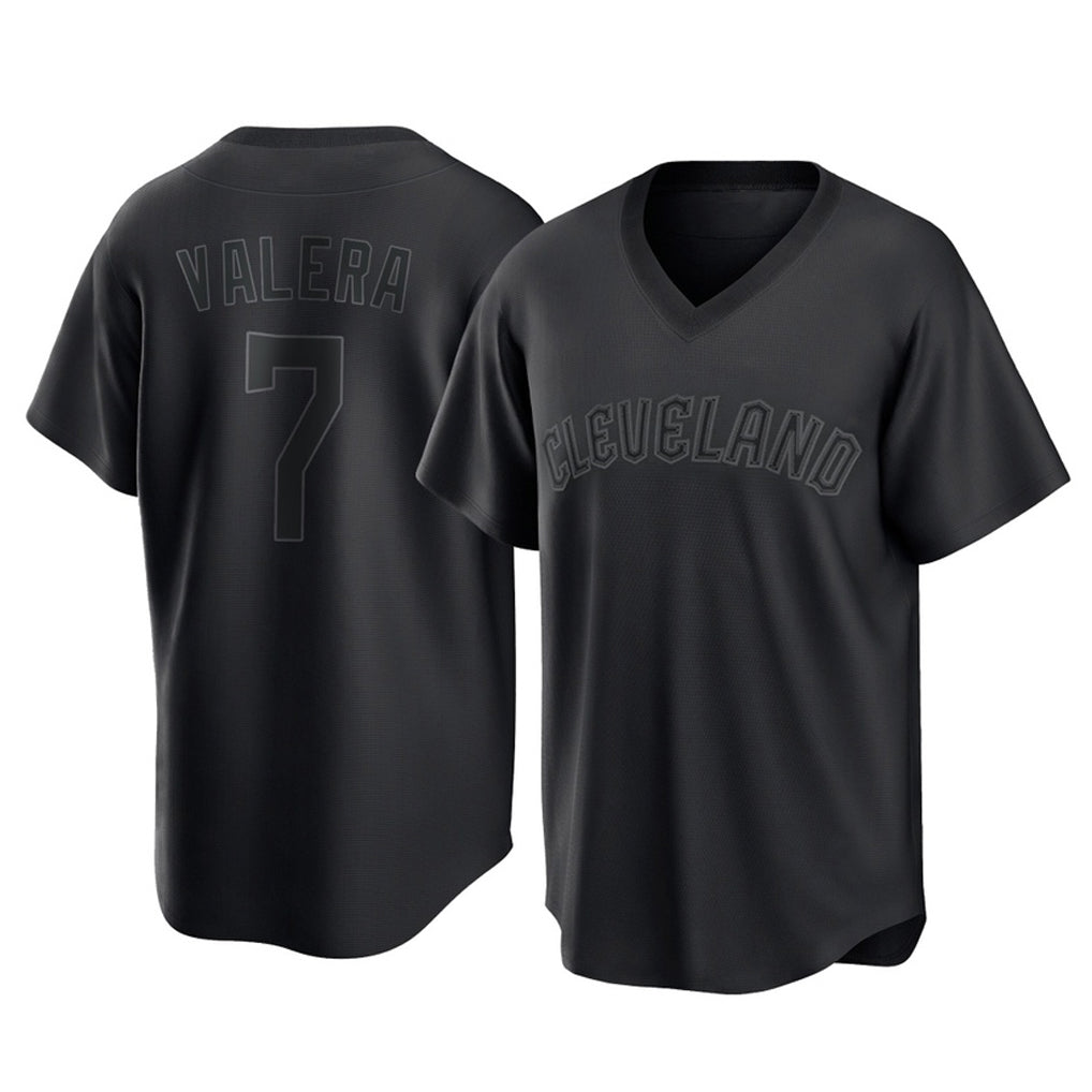 Crovyle C.Guardians #7 George Valera Player Black T-shirt Home Game Stitched Jerseys