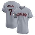 Crovyle C.Guardians #7 George Valera Player Gray Road Limited Elite Home Stitched Jerseys