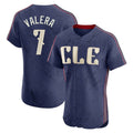 Crovyle C.Guardians #7 George Valera Player Navy City Connect Limited Elite Home Stitched Jerseys