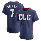 Crovyle C.Guardians #7 George Valera Player Navy City Connect Limited Elite Home Stitched Jerseys