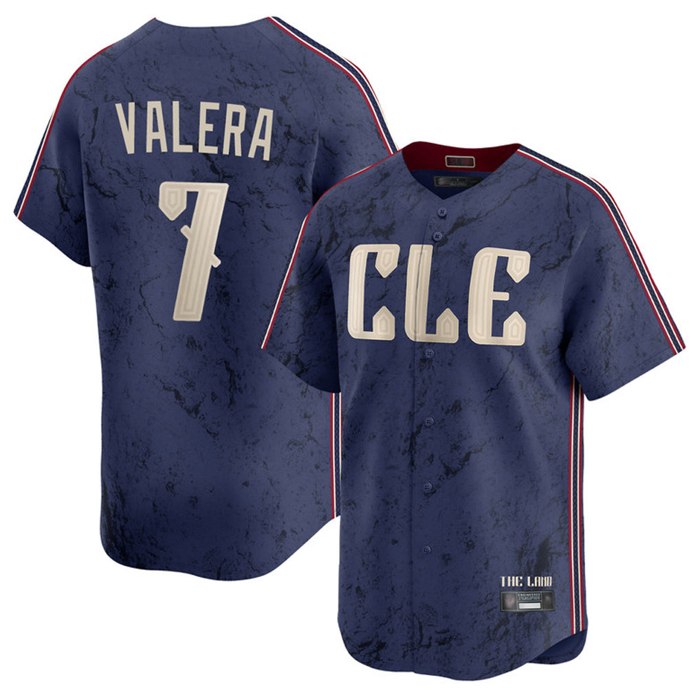 Crovyle C.Guardians #7 George Valera Player Navy City Connect Limited Home Stitched Jerseys