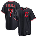 Crovyle C.Guardians #7 George Valera Player Navy Home Game Stitched Jerseys