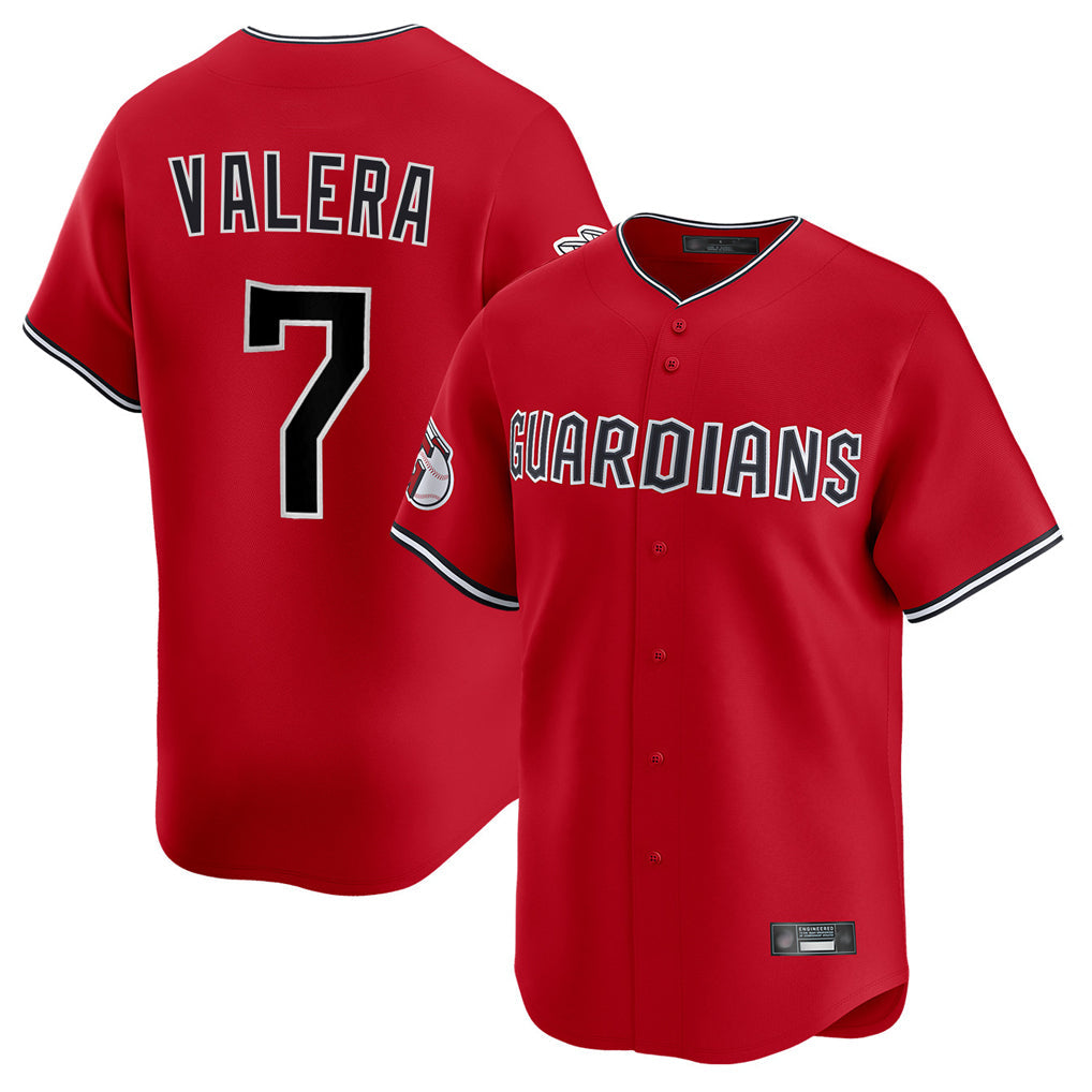 Crovyle C.Guardians #7 George Valera Player Red Limited Home Stitched Jerseys