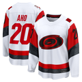Crovyle C.Hurricanes #20 Sebastian Aho White Away Breakaway Stitched Jerseys