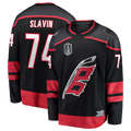 Crovyle C.Hurricanes #74 Jaccob Slavin Black 2026 Stanley Cup Final Home Breakaway Stitched Jerseys