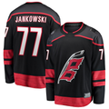 Crovyle C.Hurricanes #77 Mark Jankowski Black Home Breakaway Stitched Jerseys