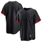 Crovyle C.Reds Black City Connect Home Game Blank Player Stitched Jerseys