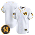 Crovyle C.Reds White-Gold Vapor Premier Limited Home Blank Player Stitched Jerseys