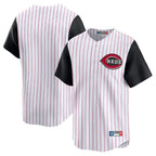 Crovyle C.Reds White Black Stripe Field of Dreams Game Home Blank Player Stitched Jerseys