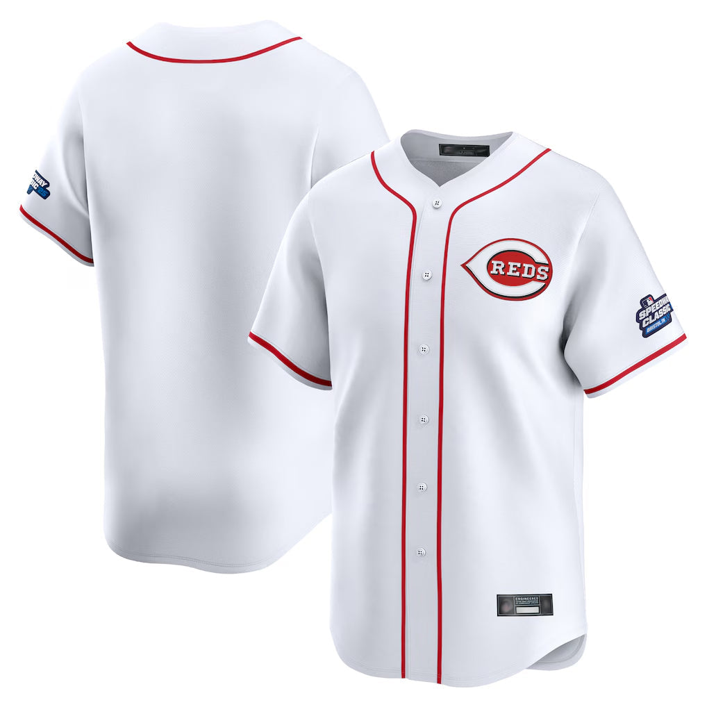 Crovyle C.Reds White Home Limited Blank Player Stitched Jerseys
