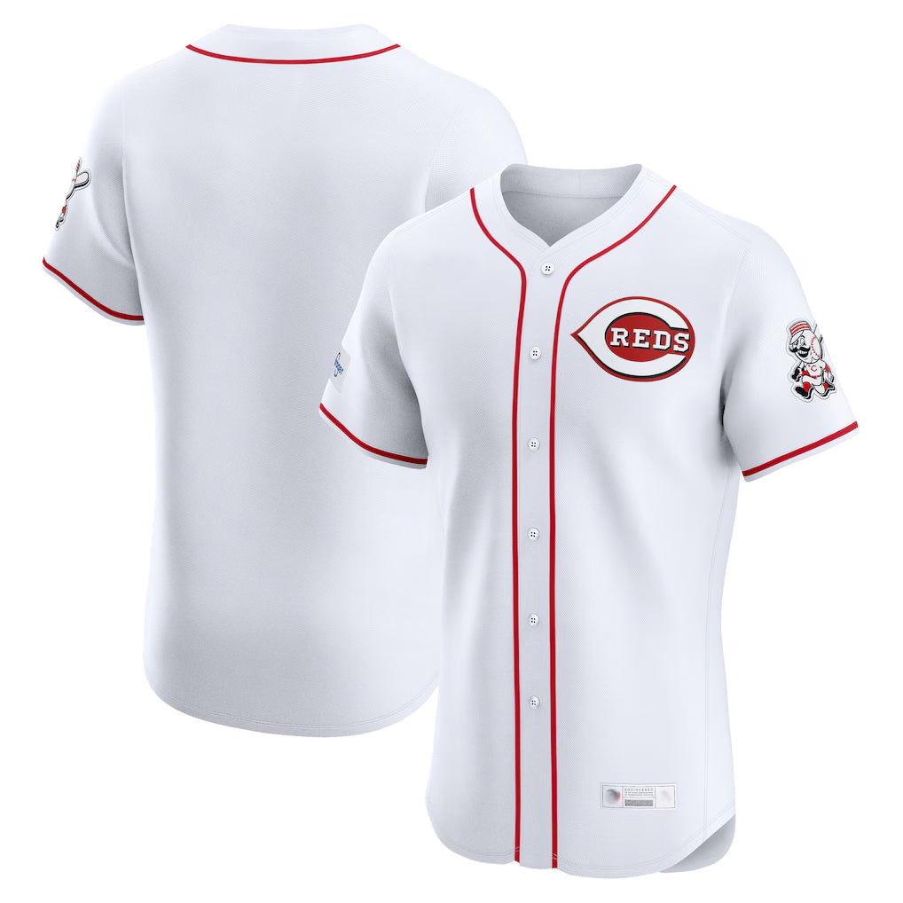 Crovyle C.Reds White Limited Elite Home Blank Player Stitched Jerseys