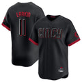 Crovyle C.Reds #11 Barry Larkin Player Black City Connect Home Limited Stitched Jerseys