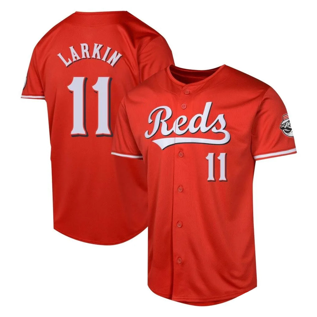 Crovyle C.Reds #11 Barry Larkin Player Red 2026 City Connect Limited Home Stitched Jerseys
