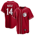 Crovyle C.Reds #14 Pete Rose Player Red Home Game Stitched Jerseys