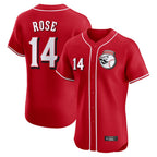 Crovyle C.Reds #14 Pete Rose Player Red Limited Elite Home Game Stitched Jerseys