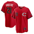 Crovyle C.Reds #21 Hunter Greene Player Red 2026 City Connect Home Game Stitched Jerseys