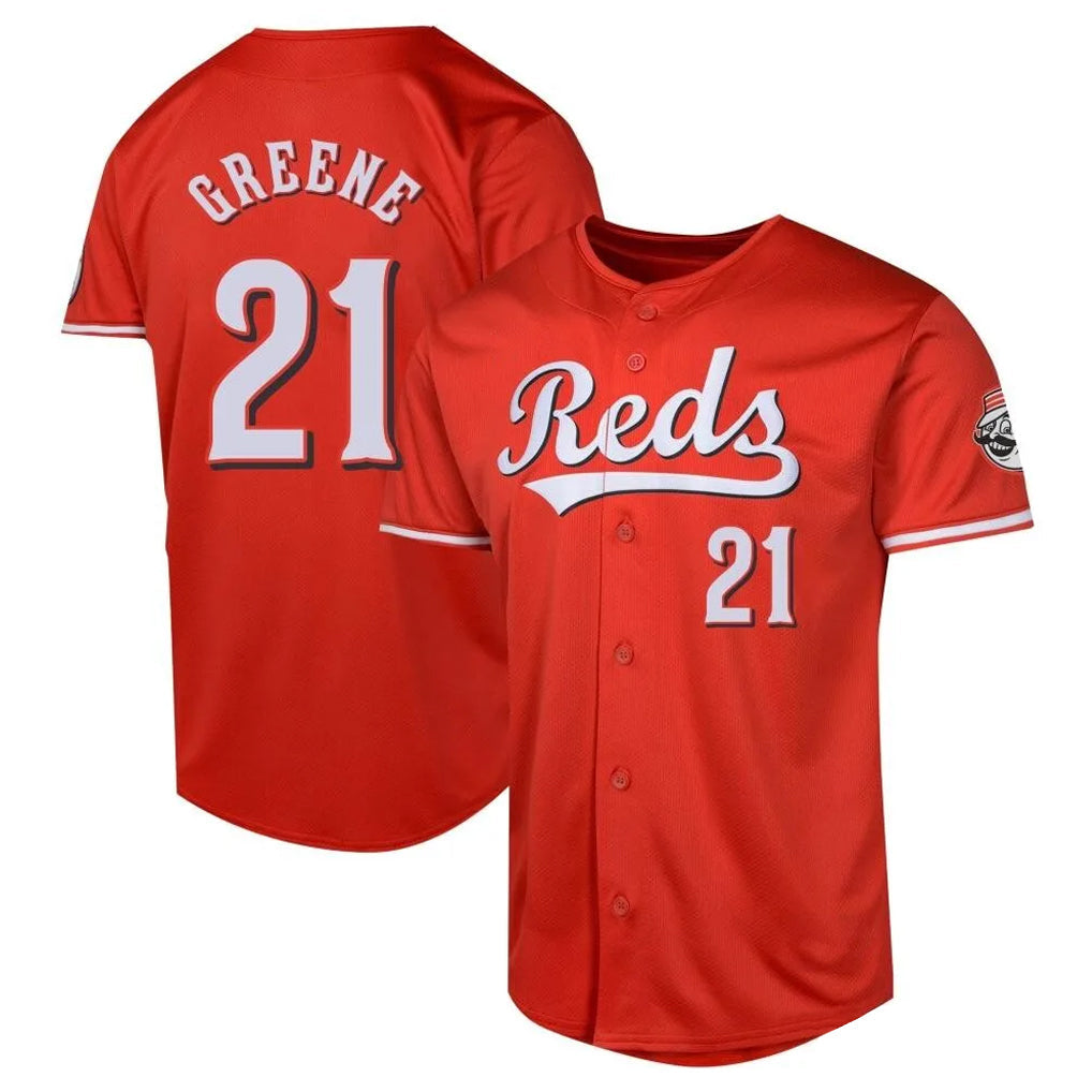 Crovyle C.Reds #21 Hunter Greene Player Red 2026 City Connect Limited Home Stitched Jerseys