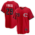 Crovyle C.Reds #29 TJ Friedl Player Red 2026 City Connect Home Game Stitched Jerseys