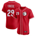 Crovyle C.Reds #29 TJ Friedl Player Red Limited Elite Home Game Stitched Jerseys