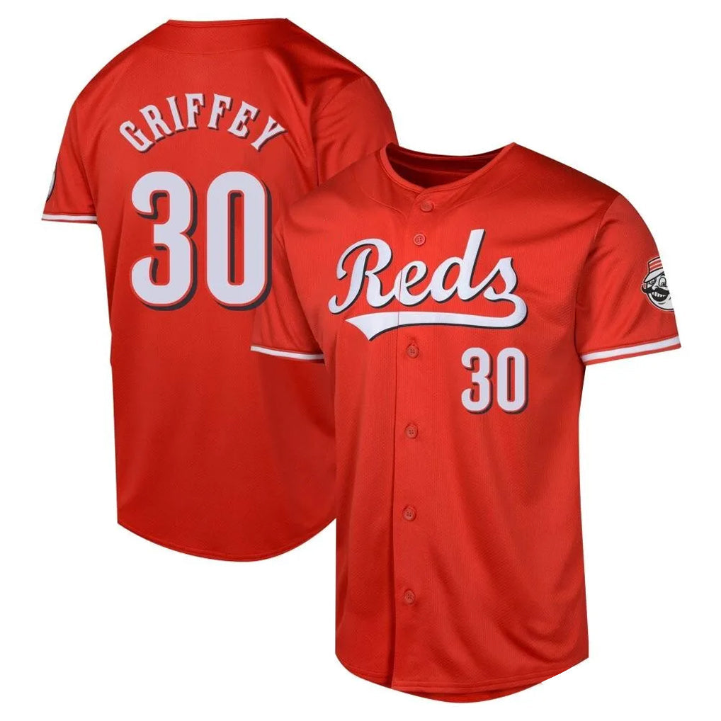 Crovyle C.Reds #30 Ken Griffey Player Red 2026 City Connect Limited Home Stitched Jerseys