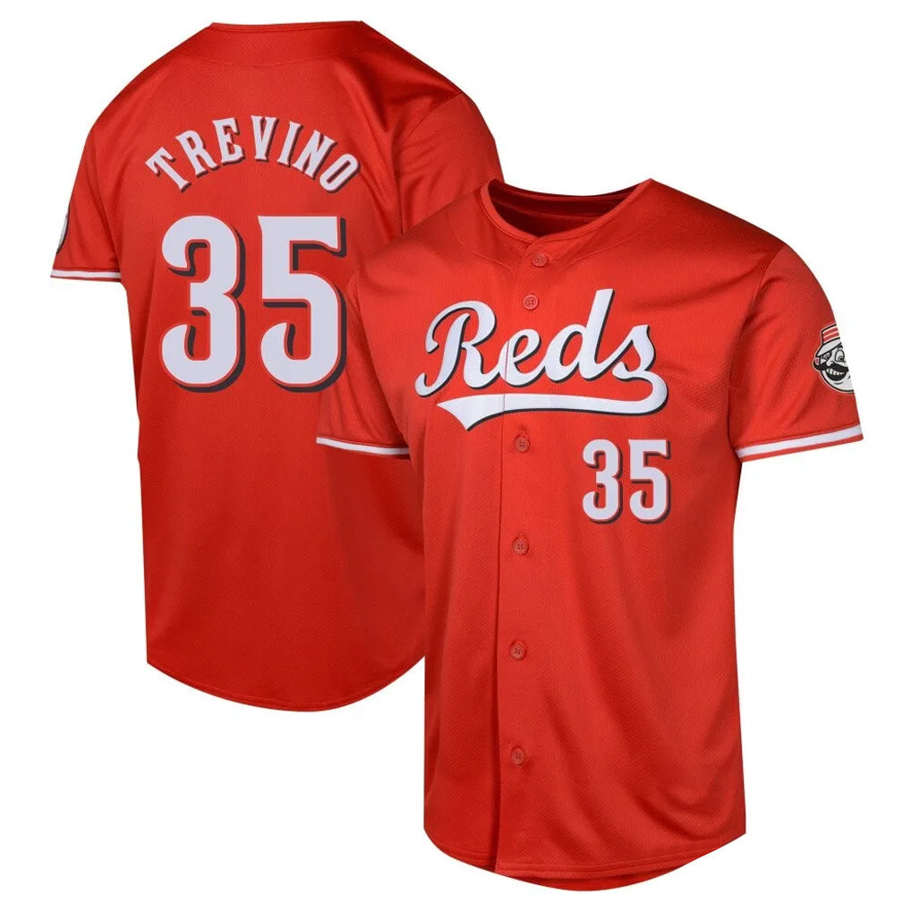 Crovyle C.Reds #35 Jose Trevino Player Red 2026 City Connect Limited Home Stitched Jerseys