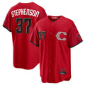 Crovyle C.Reds #37 Tyler Stephenson Player Red 2026 City Connect Home Game Stitched Jerseys