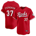 Crovyle C.Reds #37 Tyler Stephenson Player Red Home Limited Stitched Jerseys