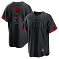 Crovyle C.Reds #3 Ke'Bryan Hayes Player Black City Connect Home Game Stitched Jerseys